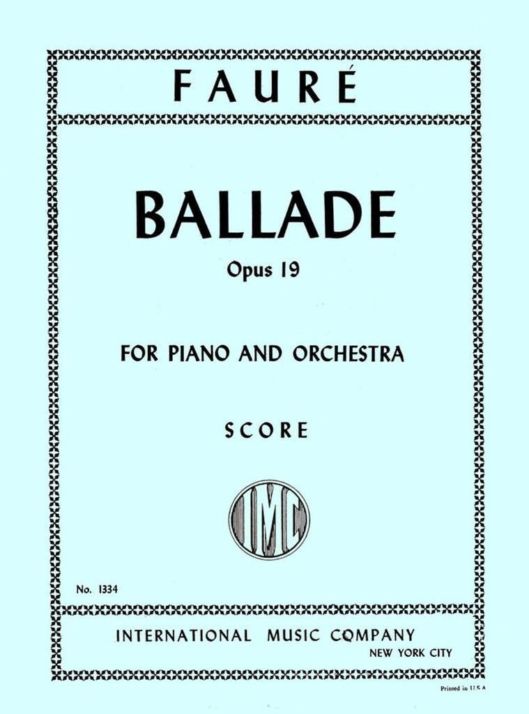 Ballata Op. 19